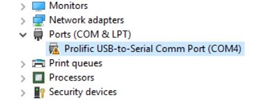 Install Prolific Usb To Serial